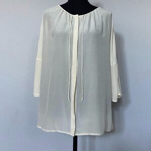 Calypso St Barth 100% Silk Blouse size M
